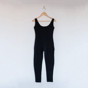 Vintage Canadian Black One-piece Bodysuit - Medium